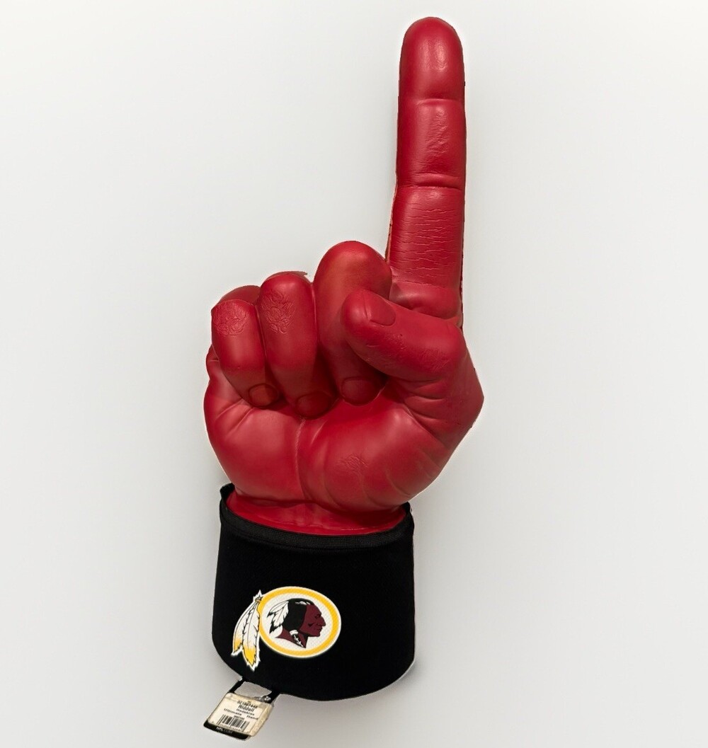 Vintage Washington Redskins Ultimatehand Foam Finger 20" FOAM FINGER - RARE!